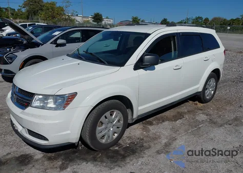 2017 Dodge Journey Se из США, поврежденный, VIN 3C4PDCABXHT564385